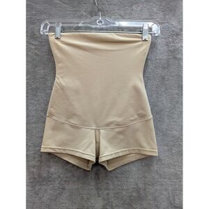 Shapewear‎ Shorts Womens S Nude Tummy Control High Waist Snatched Hourglass